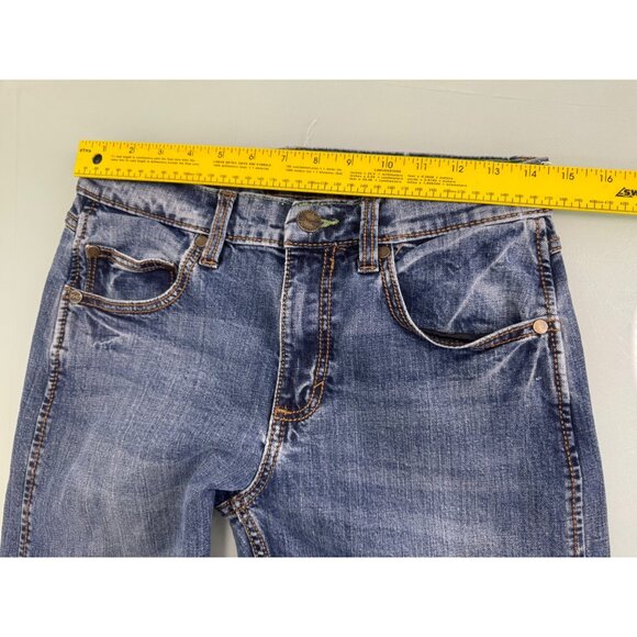 Wrangler Retro Men Jeans Slim Fit Straight Leg 29X33 Rodeo Denim Western Cowboy - Picture 7 of 13